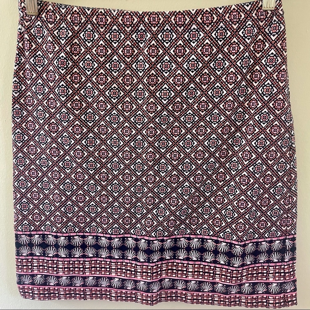 Talbots Patterned Skirt - Picture 2 of 5